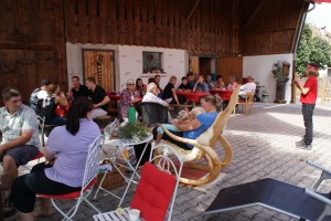 Brunch im Seeland, August 2012