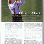 Oliver Marti, Blockfloete, Portrait Alpenrosen Februar 2014