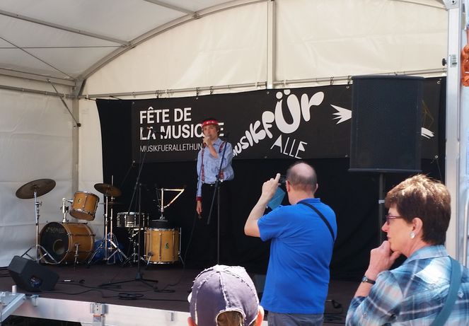 Musik für alle, Waisenhausplatz, Thun Oliver Marti, Blockflöte
