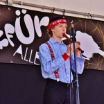 .06.14 Fête de la Musique, Musik für alle, Oliver Marti, Blockflöte, Waisenhausplatz,Thun Bühne