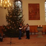 dventskonzert, Jodlerklub Oberhofen, Oliver Marti, Blockflöte, Ivan Jesenek Gitarre